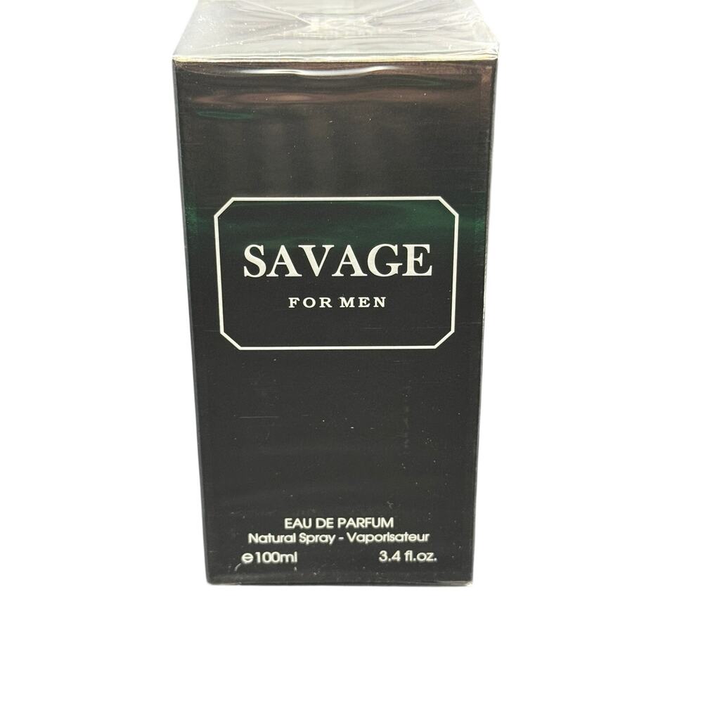 Savage by Fragrance Couture For Men eau de parfum 3.4 Oz / 100 mL New Sealed